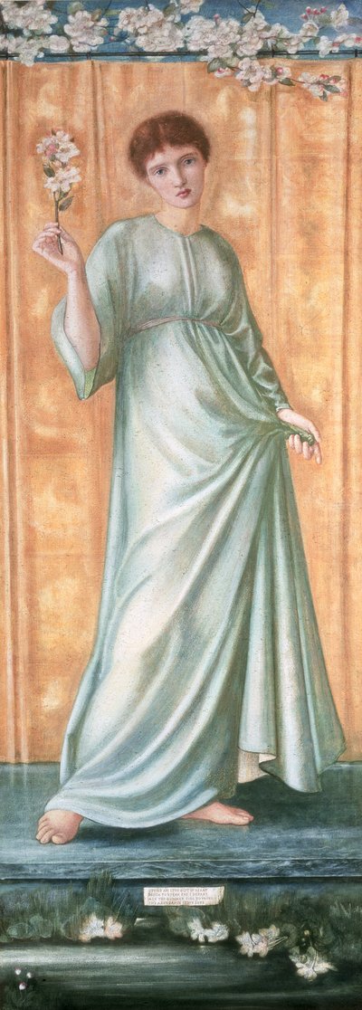 Frühling, 1869-70 von Edward Burne Jones